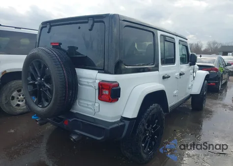 2022 Jeep Wrangler 4Xe Unlimited Sahara 4X4 from USA, damaged, VIN 1C4JJXP66NW152986